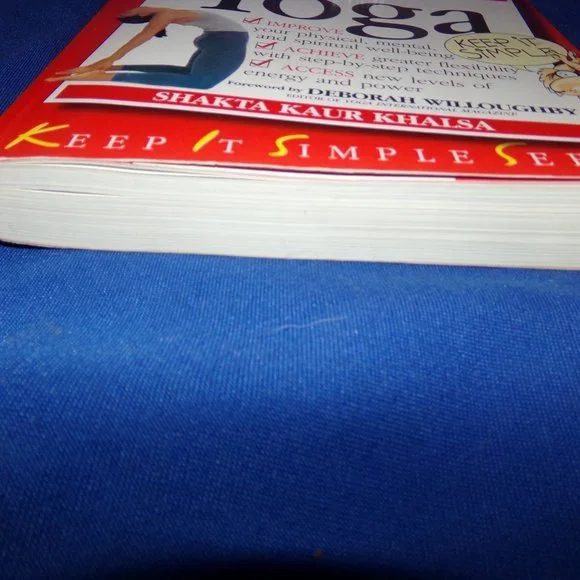 DK Keep It Simple Series (KISS) Yoga Book & New Purple 5 mm Yoga Mat - Picture 12 of 16